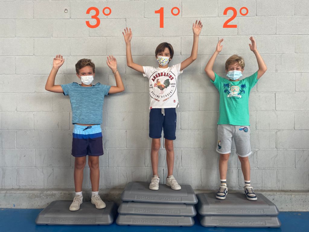 1. Hector Donaire 2. Mauro Caetano 3. Fernando Ales &bull; Últimos días del Summer Camp CEU: mini olimpiadas deportivas, talleres de arte y juegos para fomentar el intelecto