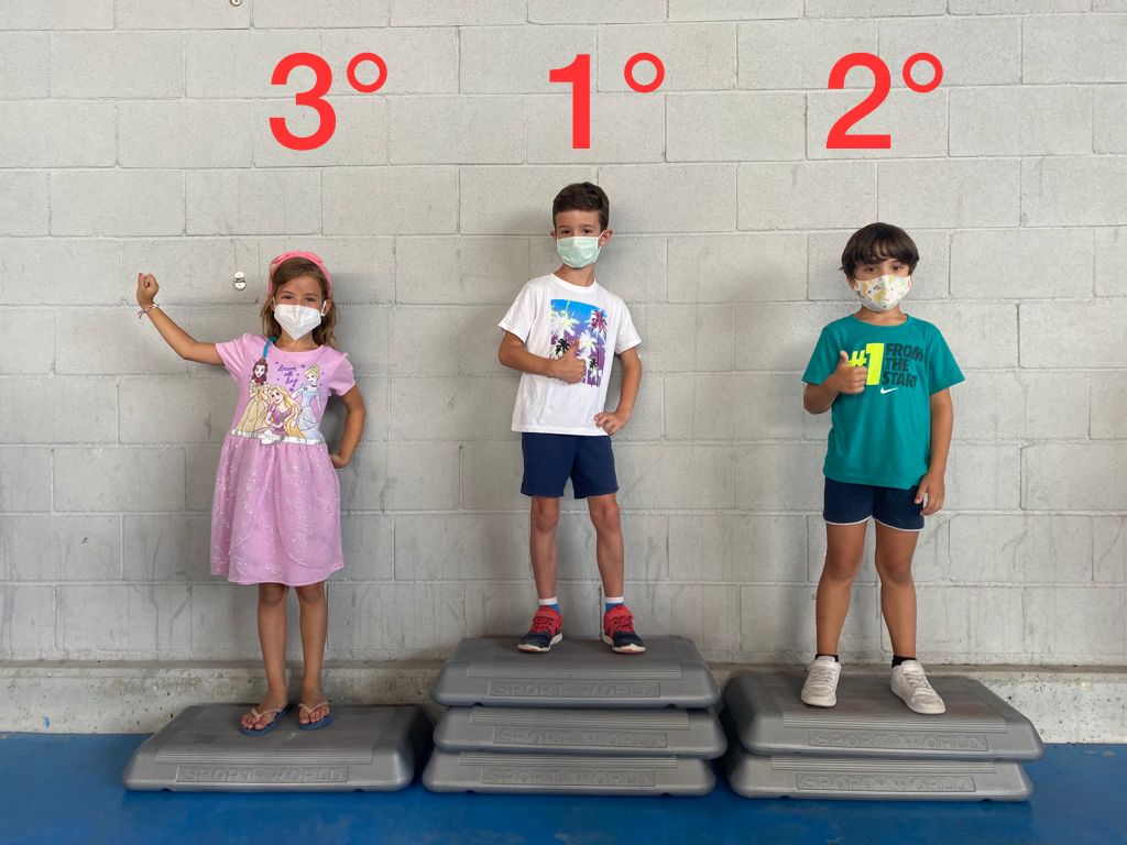 1. daniel munoz 2. educardo mariscal 3. ines cortes &bull; Últimos días del Summer Camp CEU: mini olimpiadas deportivas, talleres de arte y juegos para fomentar el intelecto
