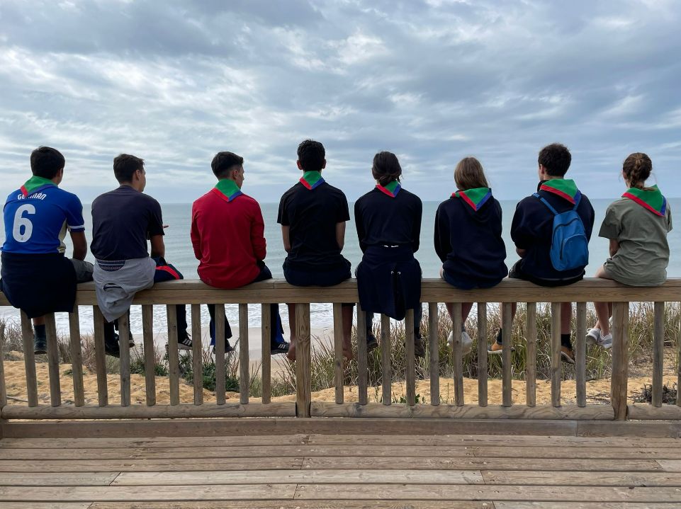 1 20220226 143138 &bull; El grupo Scouts del Mar del Colegio CEU San Pablo Sevilla realiza una acampada en Mazagón