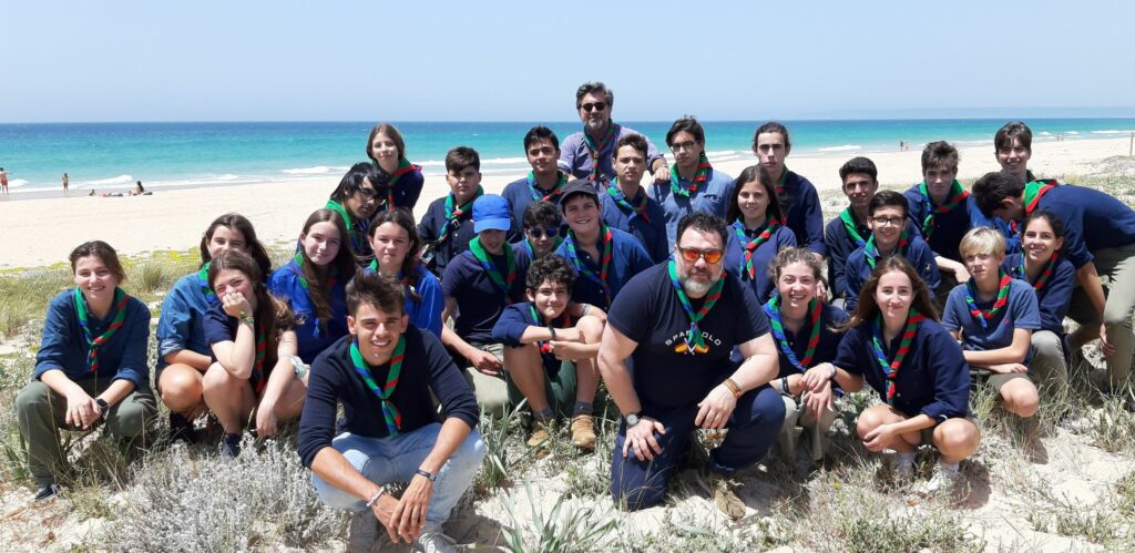 1 20220514 155938 &bull; Acampada de los Scouts del Mar del Colegio CEU San Pablo Sevilla en Zahara de los Atunes