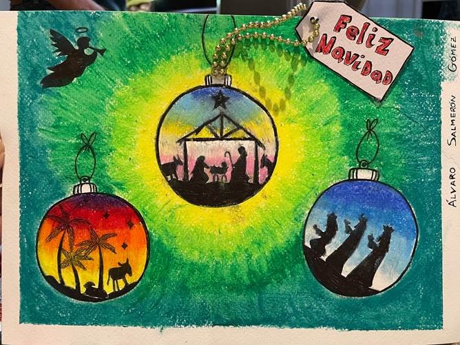 1 DIBUJO PRIMARIA • CEU Andalucía entrega los premios del Concurso de Microrrelatos y Dibuja la Navidad 2022