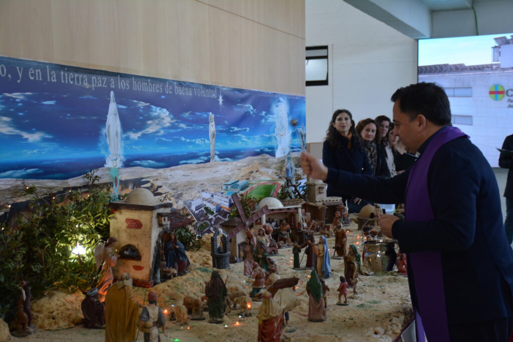 Bendición del Belén de CEU Andalucía