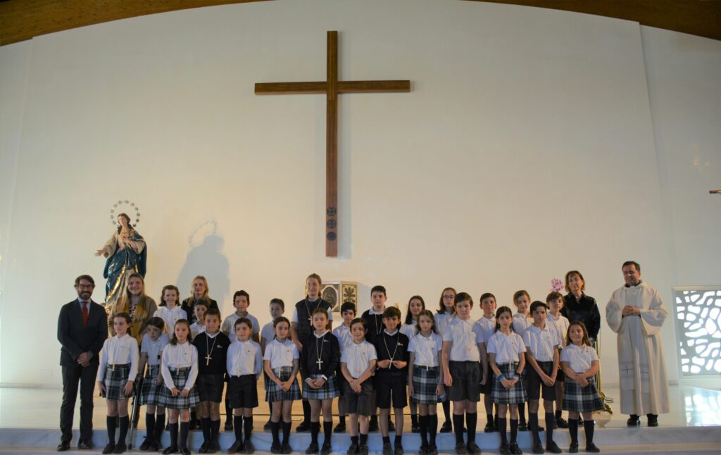 1 DSC 0706 • Renovación de las Promesas del Bautismo en el Colegio CEU San Pablo Sevilla