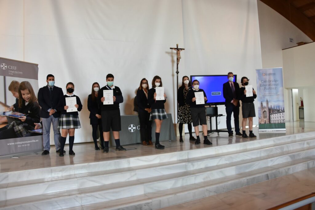 1 DSC 2544 &bull; Entregados los diplomas de Cambridge a los alumnos del Colegio CEU San Pablo Sevilla