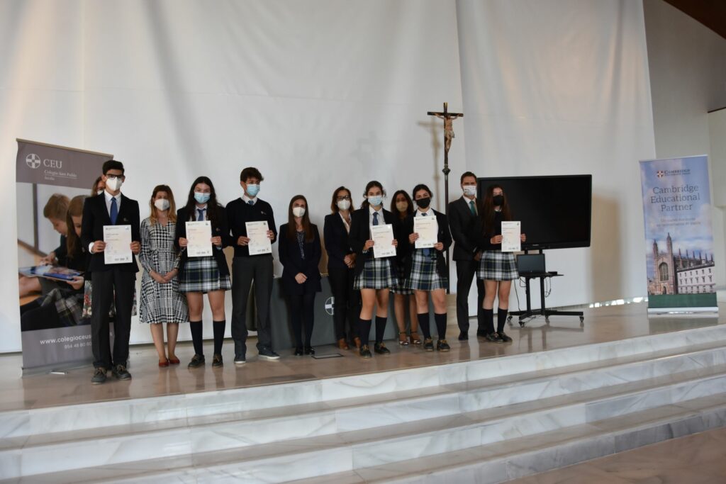 1 DSC 2867 &bull; Entregados los diplomas de Cambridge a los alumnos del Colegio CEU San Pablo Sevilla