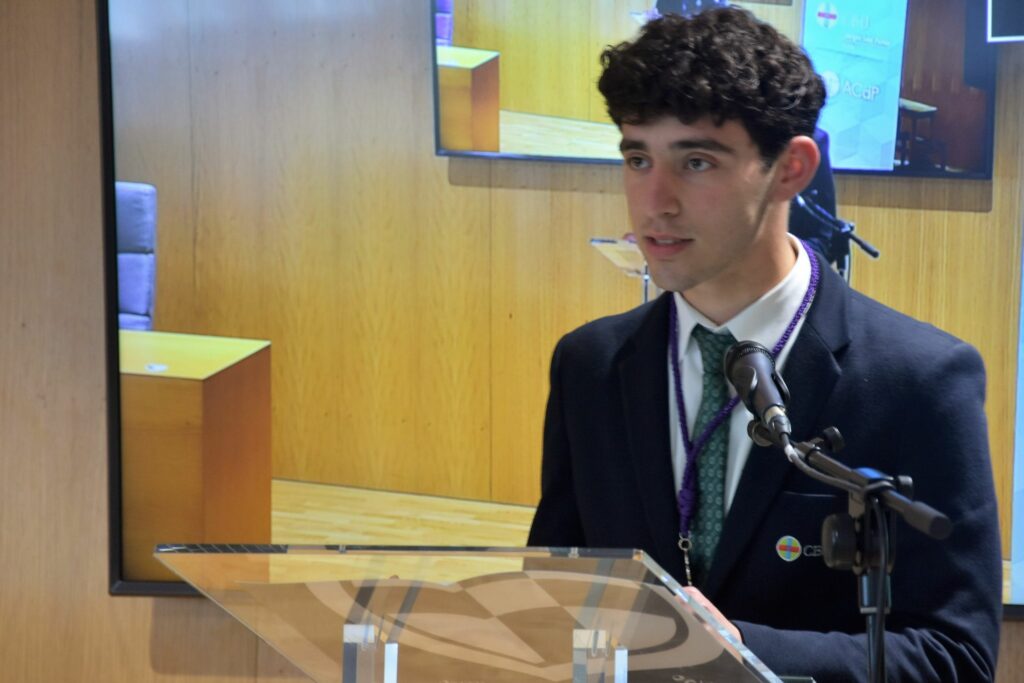 1 DSC 3348 &bull; El Colegio CEU San Pablo Sevilla celebra el Pregón de Semana Santa 2022