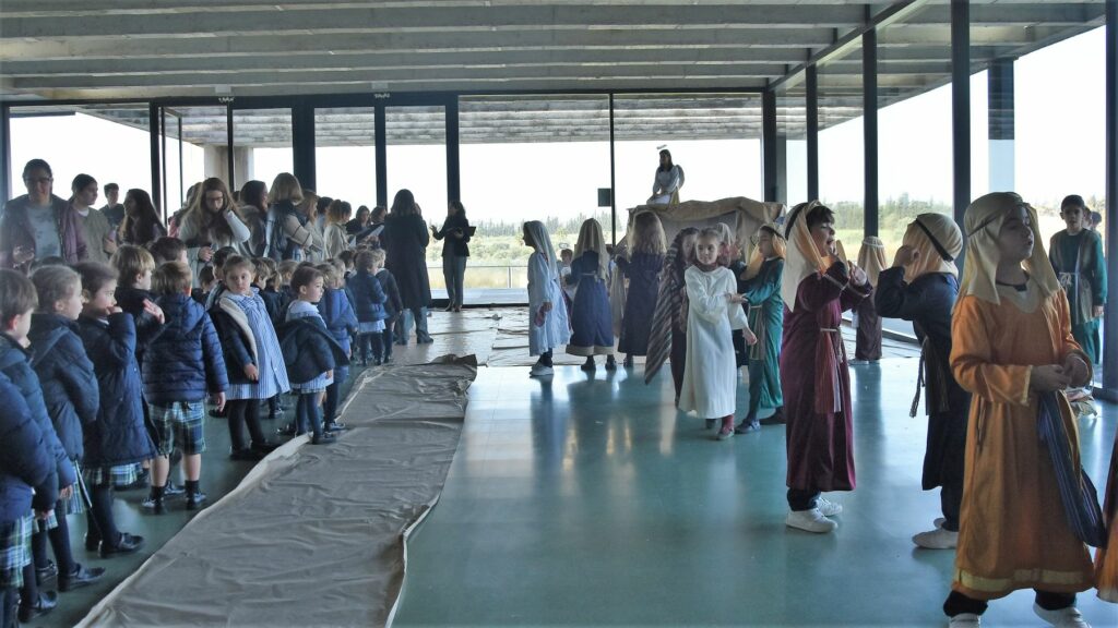 1 DSC 4488 &bull; CEU Andalucía acogió la representación de un Belén Viviente los días previos a la Navidad