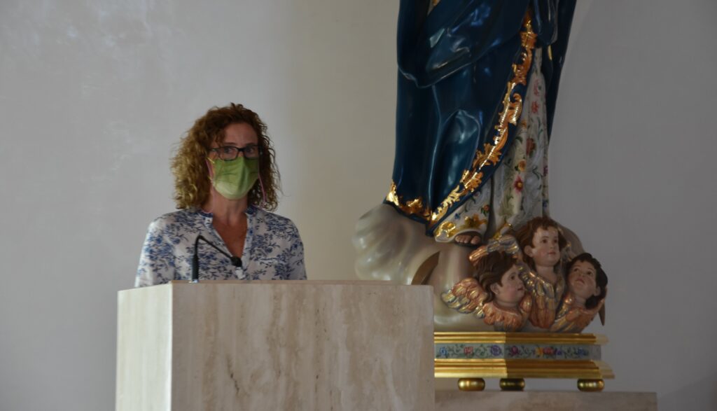 1 DSC 6655 • El Colegio CEU San Pablo Sevilla ha celebrado el mes del Rosario con su rezo todas las tardes de los jueves