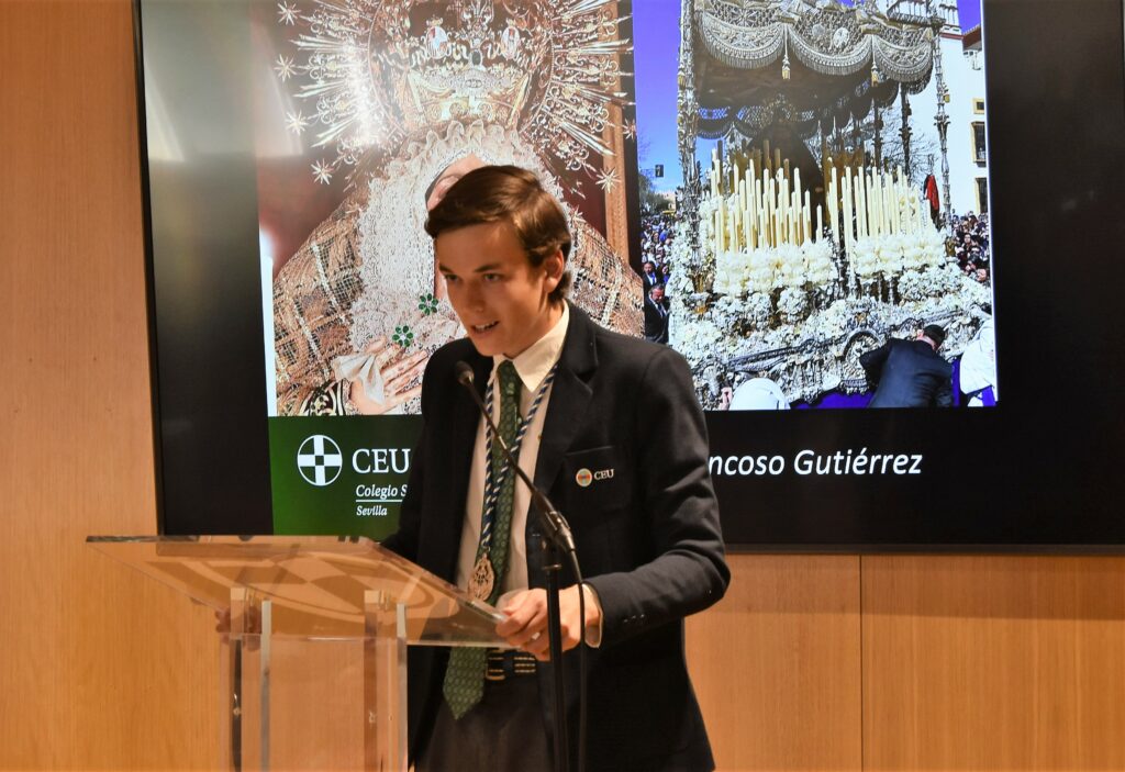 1 DSC 6735 &bull; Celebración del Pregón de la Semana Santa 2023 en el Colegio CEU San Pablo Sevilla