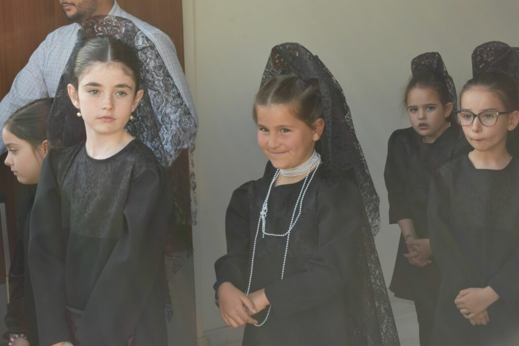 1 DSC 7009 &bull; Celebración de la tradicional procesión del Viernes de Dolores en el Colegio CEU San Pablo Sevilla
