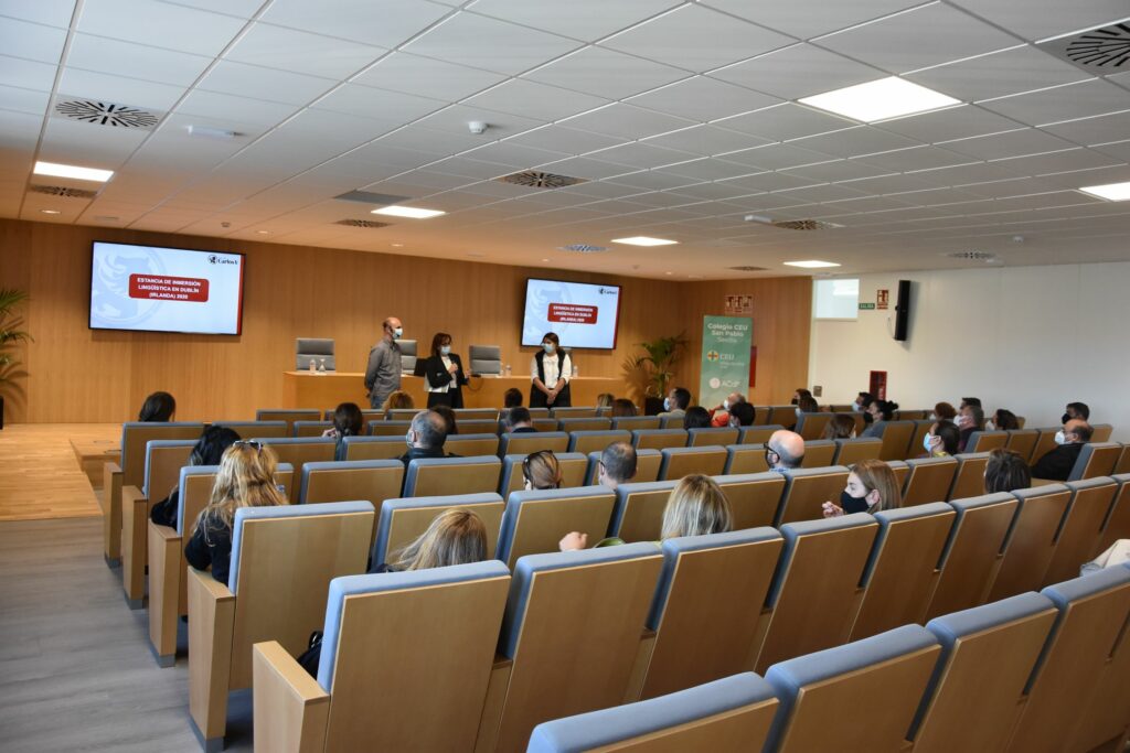 1 DSC 7163 &bull; Presentación del programa ‘Inmersión Lingüística’ en Dublín para los alumnos de 3º y 4º de Educación Secundaria del Colegio CEU San Pablo Sevilla