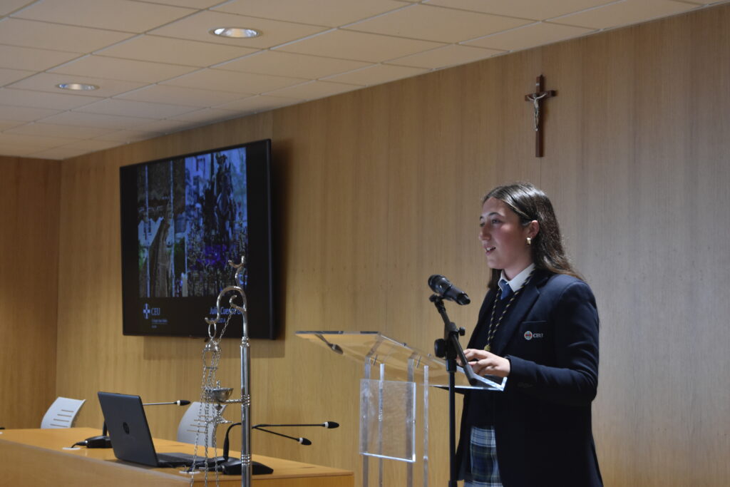 1 DSC 9856 &bull; El Colegio CEU San Pablo Sevilla celebra el acto de Pregón de Semana Santa 2024