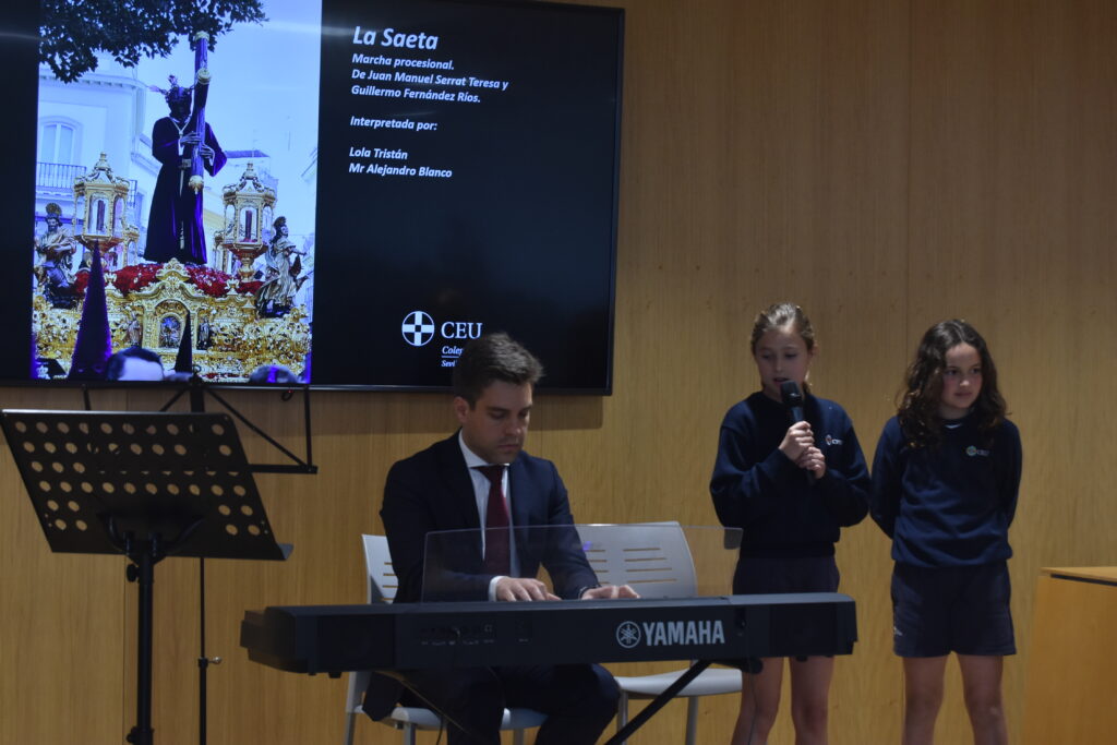1 DSC 9896 &bull; El Colegio CEU San Pablo Sevilla celebra el acto de Pregón de Semana Santa 2024