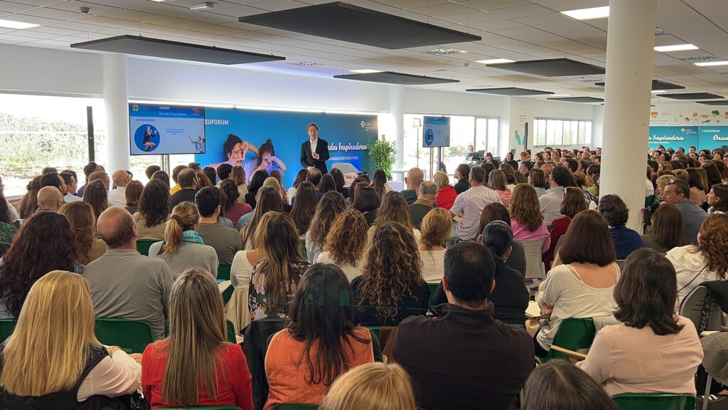 I CEU Fórum Grandes Inspiradores TER en el Colegio CEU San Pablo Sevilla.