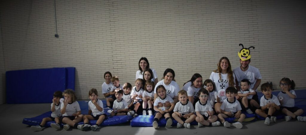 1 PSICO 2 &bull; Alumnos del Ciclo Superior de Educación Infantil del CEP-CEU diseñan una sesión de psicomotricidad con los alumnos del Colegio CEU San Pablo Sevilla