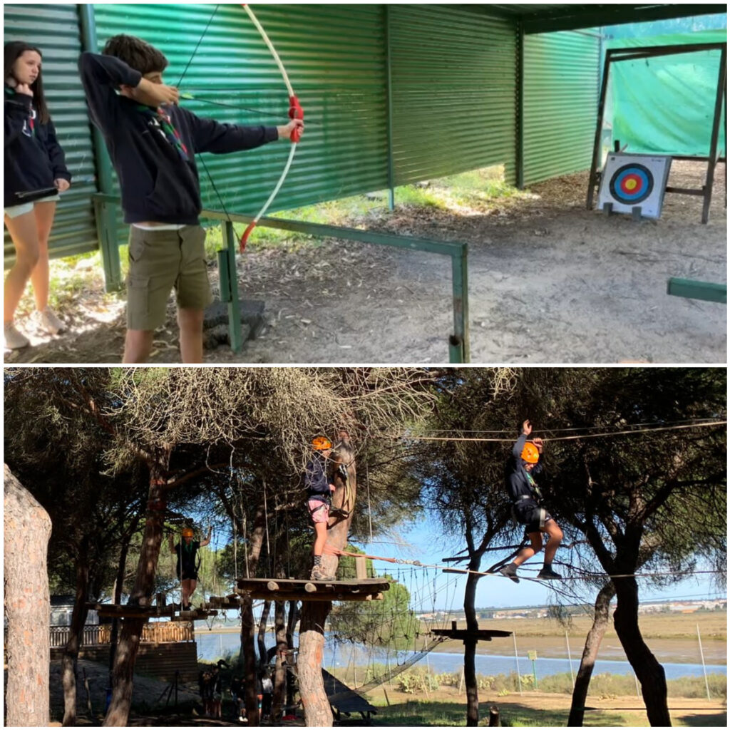 1 PhotoCollage 20230326 122453053 &bull; Los Scouts del Mar realizan la segunda acampada del año
