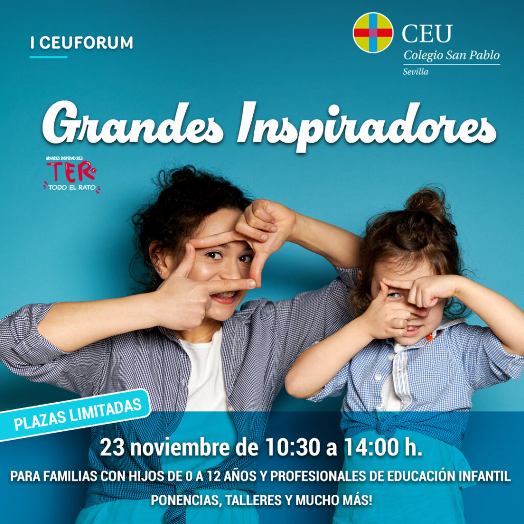 1 Redes TER Anuncio Sevilla 24 &bull; Víctor Küppers, Richard Gerver y Xuxo Ruiz participan en el I CEU Fórum de Educación organizado por el Colegio CEU San Pablo Sevilla