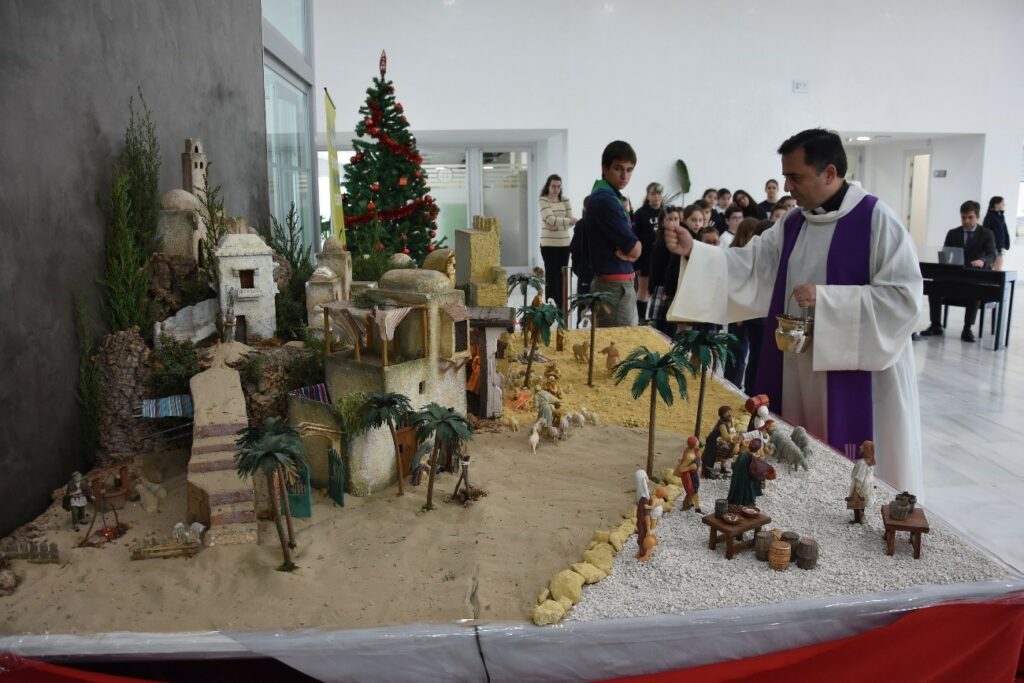 1 bc &bull; Bendición de los Nacimientos de la Fundación San Pablo Andalucía CEU y del Colegio CEU San Pablo Sevilla