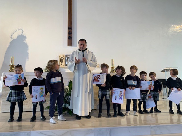 1 capilla &bull; El Colegio CEU San Pablo Sevilla celebró la Semana de San Pablo con actividades adaptadas a cada etapa