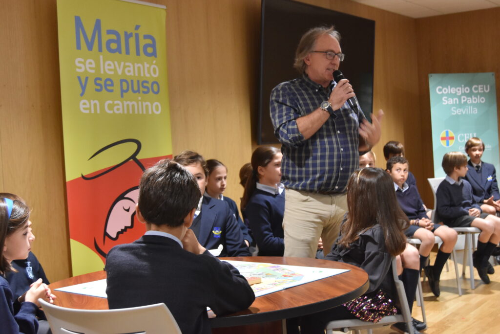 1 disciple explicacion organizacion • Alumnos de 5º de Primaria del Colegio CEU San Pablo Sevilla participan en el II Concurso Disciple