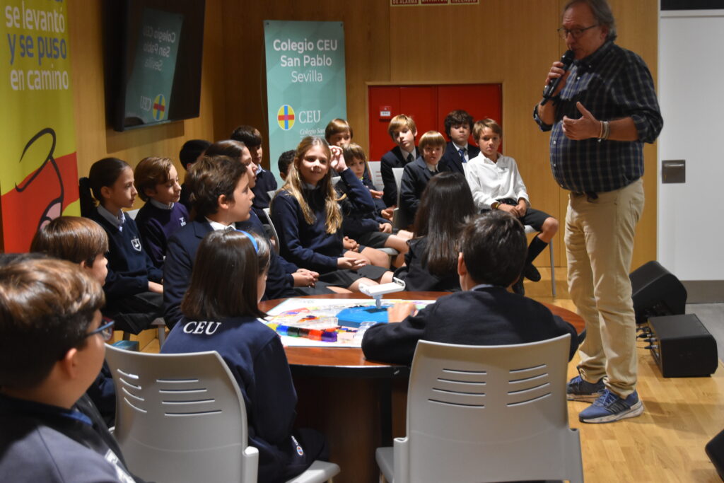 1 disciple juego equipos • Alumnos de 5º de Primaria del Colegio CEU San Pablo Sevilla participan en el II Concurso Disciple