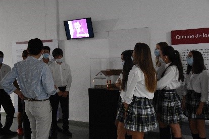 1 herrera oria 6 &bull; Los alumnos de 4º de ESO del Colegio CEU San Pablo Sevilla visitan la exposición ‘Ángel Herrera Oria. Servicio fiel en la Iglesia en el Apostolado Seglar’