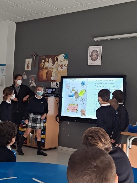 1 lector 4 &bull; Alumnos de Infantil y Primaria del Colegio CEU San Pablo Sevilla participan en el programa ‘Apadrinamiento Lector’