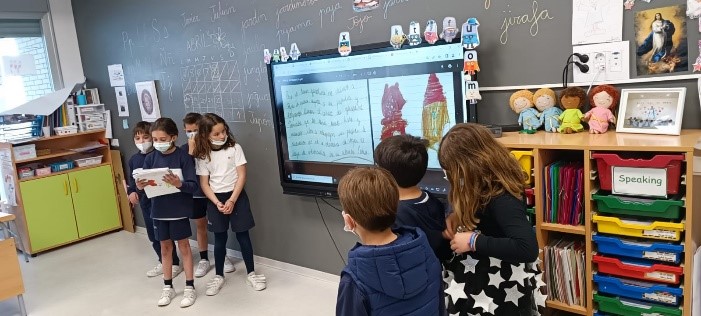 1 lector 5 &bull; Alumnos de Infantil y Primaria del Colegio CEU San Pablo Sevilla participan en el programa ‘Apadrinamiento Lector’