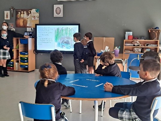 1 lector 6 &bull; Alumnos de Infantil y Primaria del Colegio CEU San Pablo Sevilla participan en el programa ‘Apadrinamiento Lector’