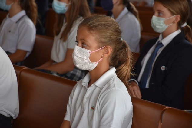 1 misa cole 12 &bull; Primera Eucaristía del curso para los alumnos de Secundaria y Bachillerato