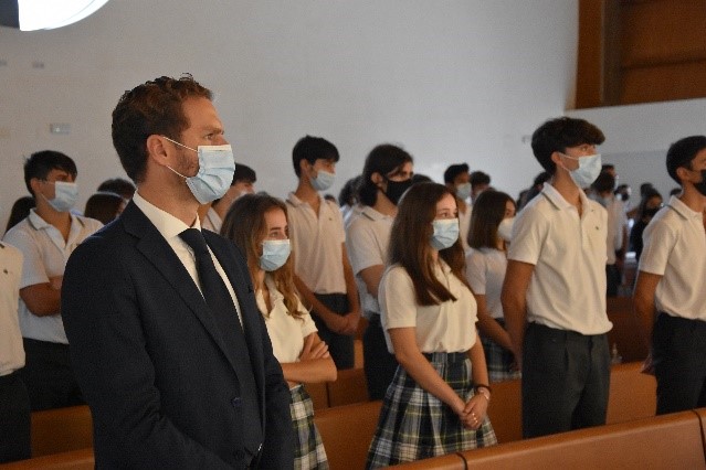 1 misa cole 4 &bull; Primera Eucaristía del curso para los alumnos de Secundaria y Bachillerato