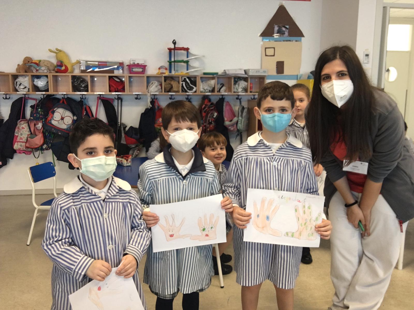 lavado de manos 7 &bull; Proyecto ‘Lavado de manos’ en Educación Infantil del Colegio CEU San Pablo Sevilla