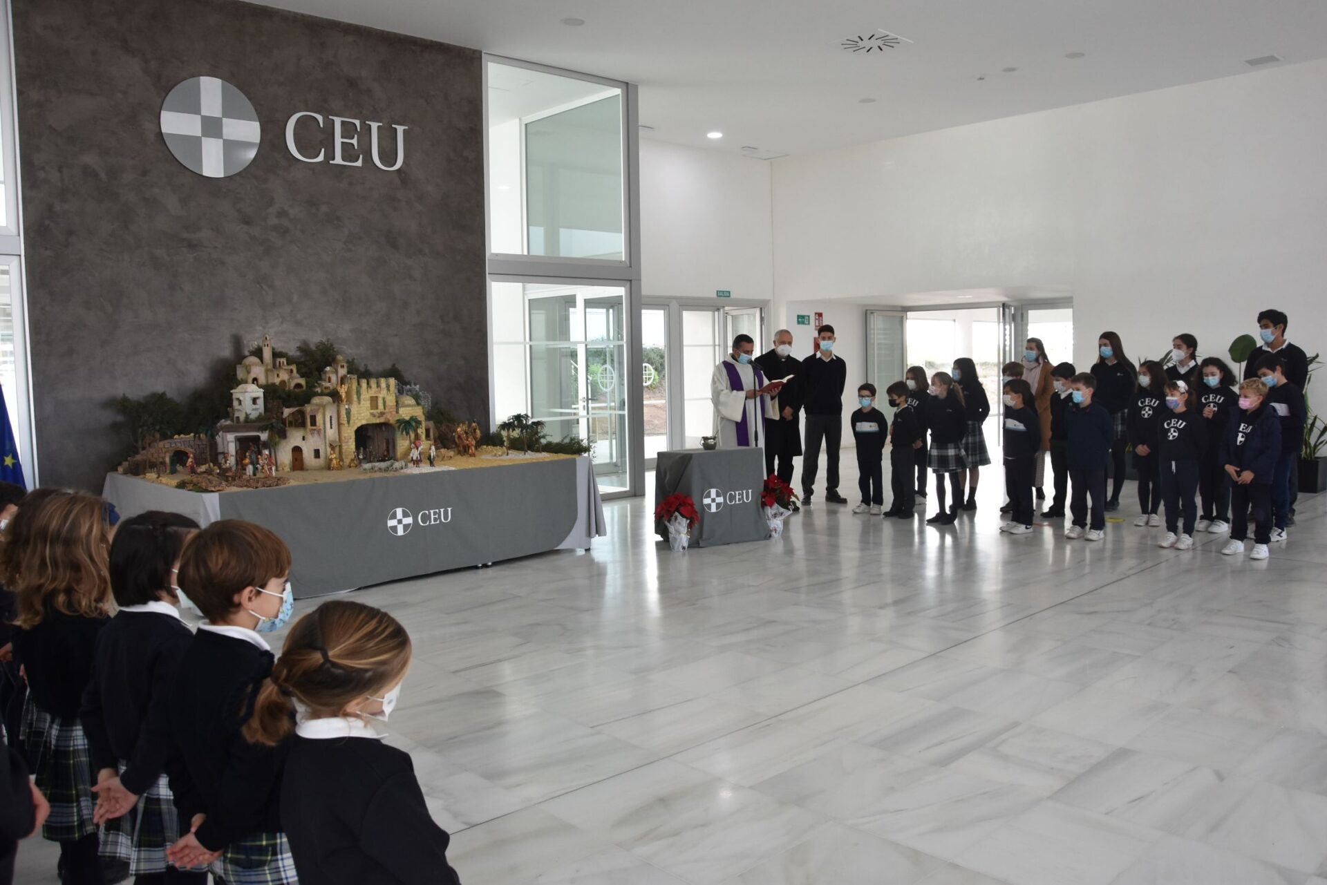 DSC 2328 &bull; Bendición del Belén del Colegio CEU San Pablo Sevilla