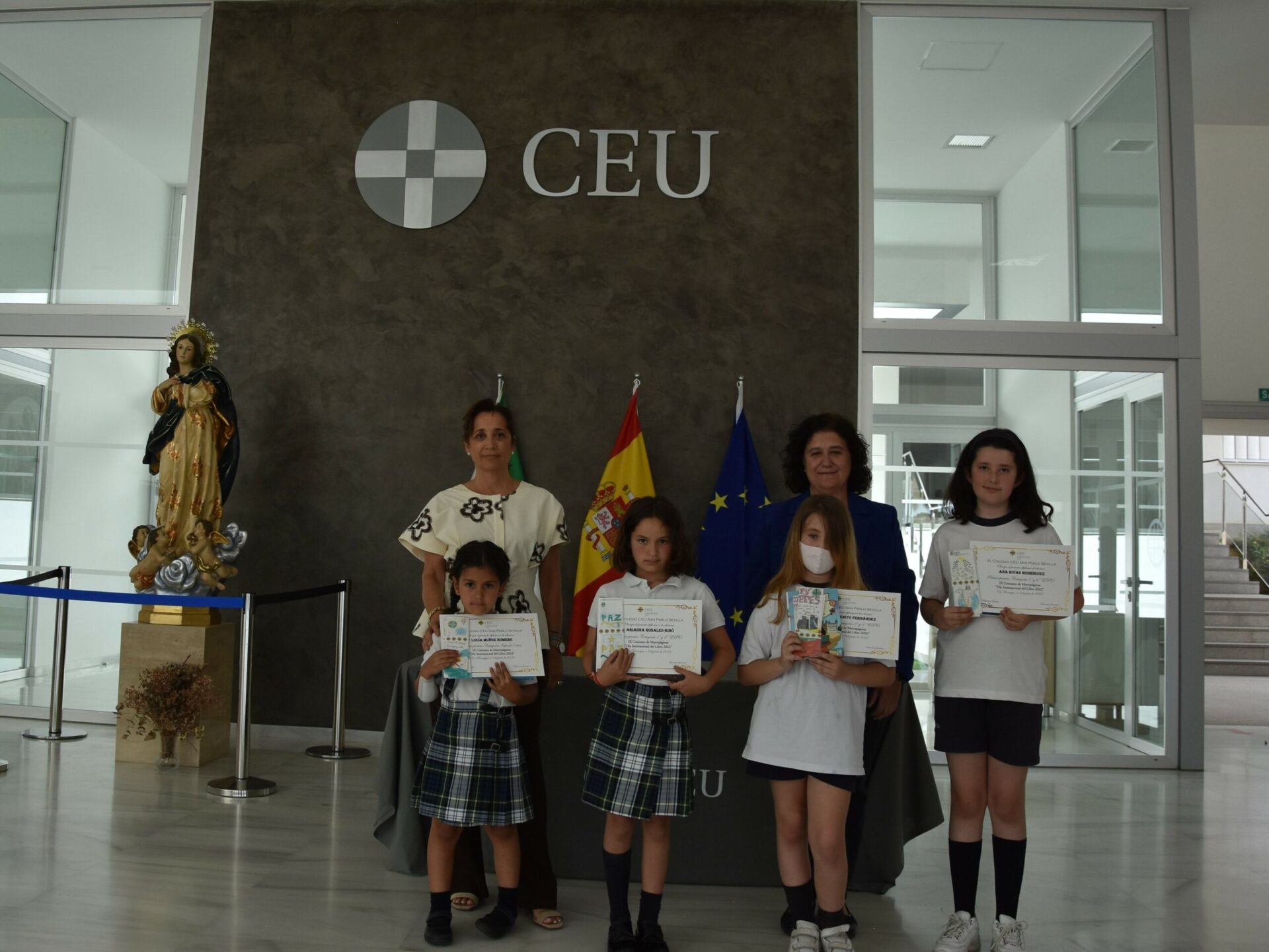 DSC 1712 scaled &bull; El Colegio CEU San Pablo Sevilla entrega los premios de la IX edición del ‘Concurso de Marcapáginas’