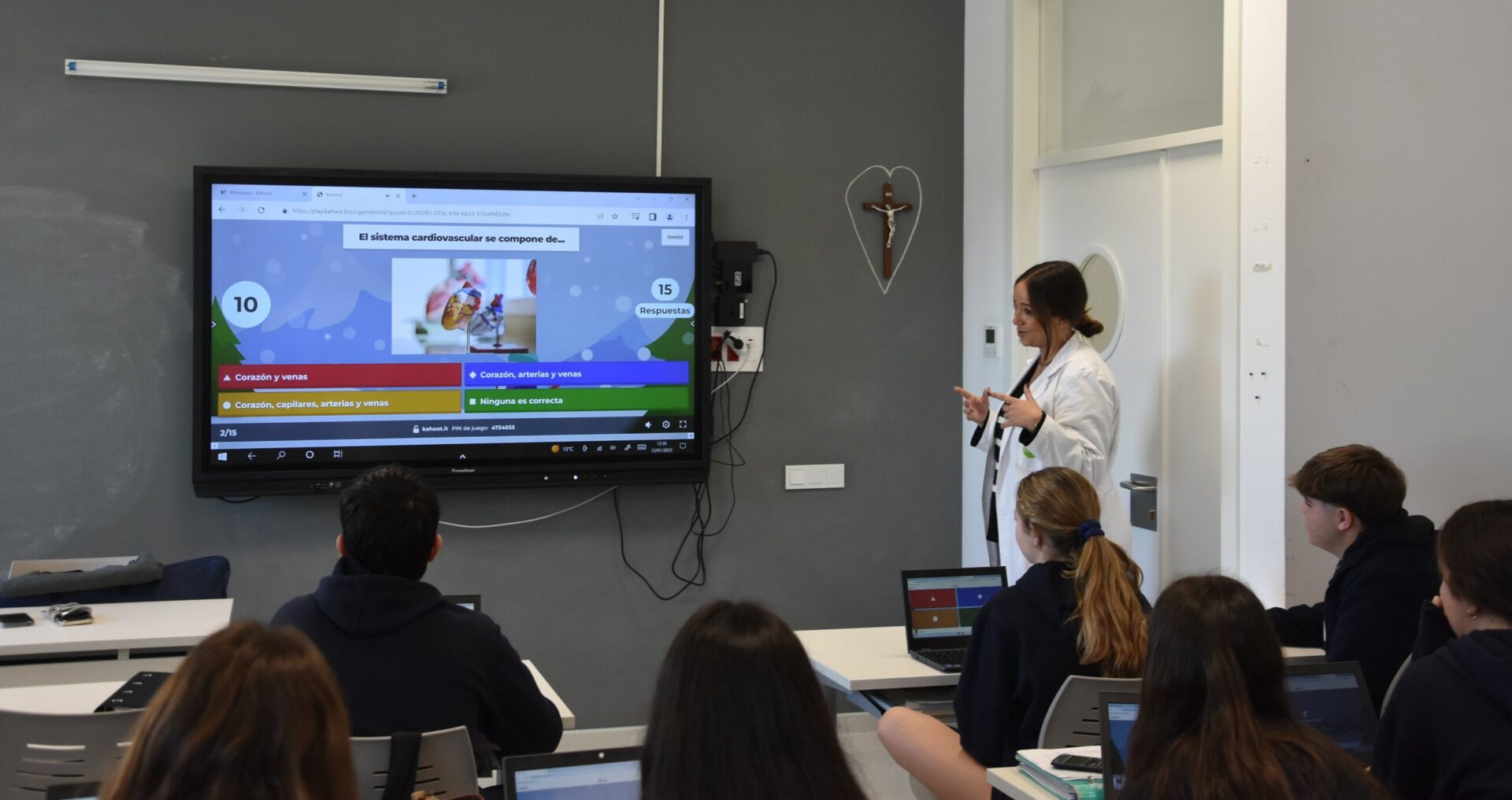 DSC 5714 scaled &bull; El Colegio CEU San Pablo Sevilla organiza talleres de salud para los alumnos