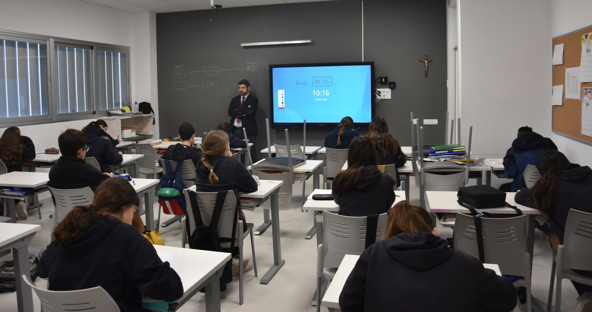 DSC 1894 scaled &bull; Nuevas jornadas de Mock Exam en el Colegio CEU San Pablo Sevilla