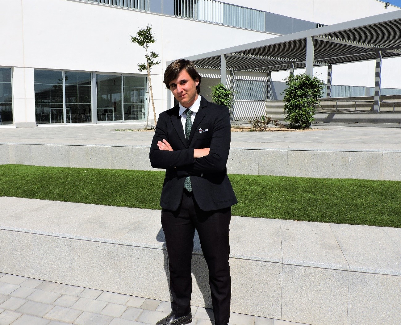 gabriel olmedo &bull; Gabriel Olmedo, alumno del Colegio CEU San Pablo Sevilla: “Siempre recibes la ayuda que necesitas, nadie se queda atrás”