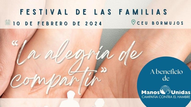 cartel familias sabado ceu &bull; CEU Andalucía acoge el próximo sábado el Festival de las Familias