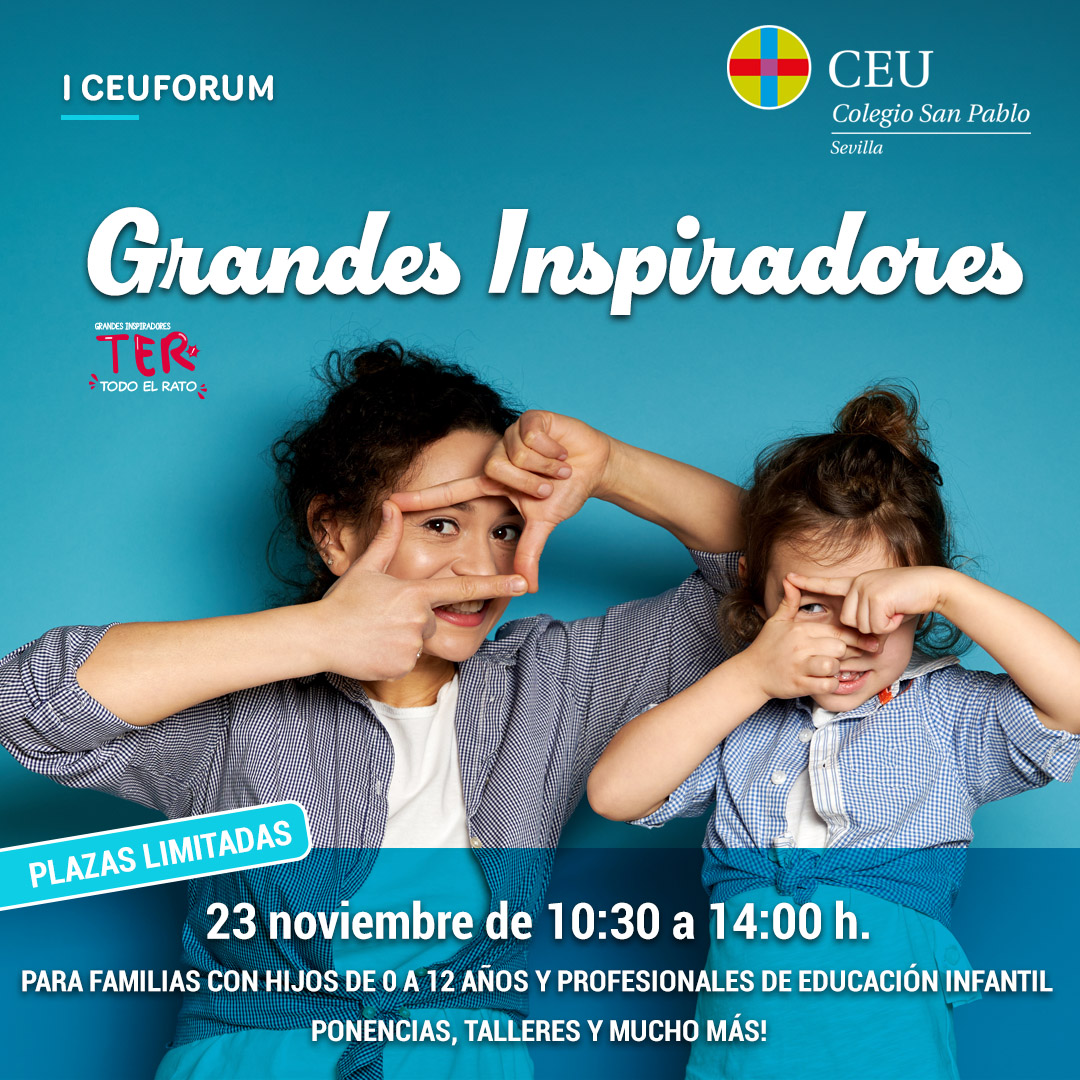 Redes TER Anuncio Sevilla 24 &bull; Víctor Küppers, Richard Gerver y Xuxo Ruiz participan en el I CEU Fórum de Educación organizado por el Colegio CEU San Pablo Sevilla
