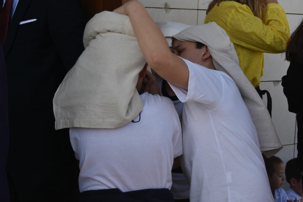 2 DSC 7022 &bull; Celebración de la tradicional procesión del Viernes de Dolores en el Colegio CEU San Pablo Sevilla