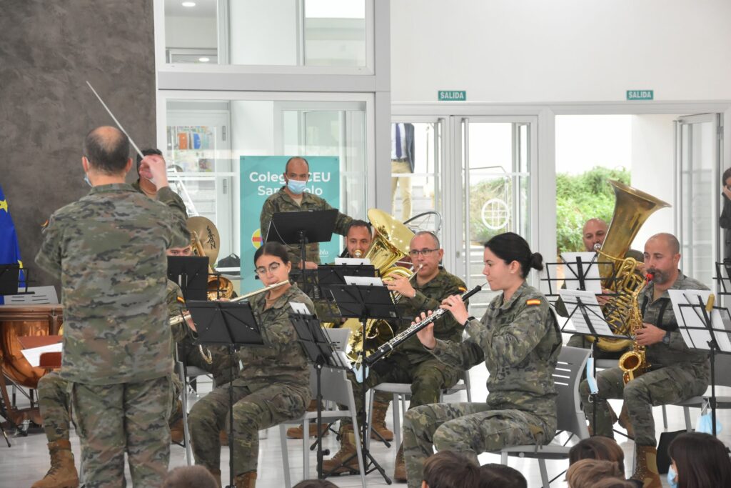 2 DSC 9361 &bull; Concierto de Cuaresma en el del Colegio de CEU San Pablo Sevilla, a cargo de la Banda de Capitanía