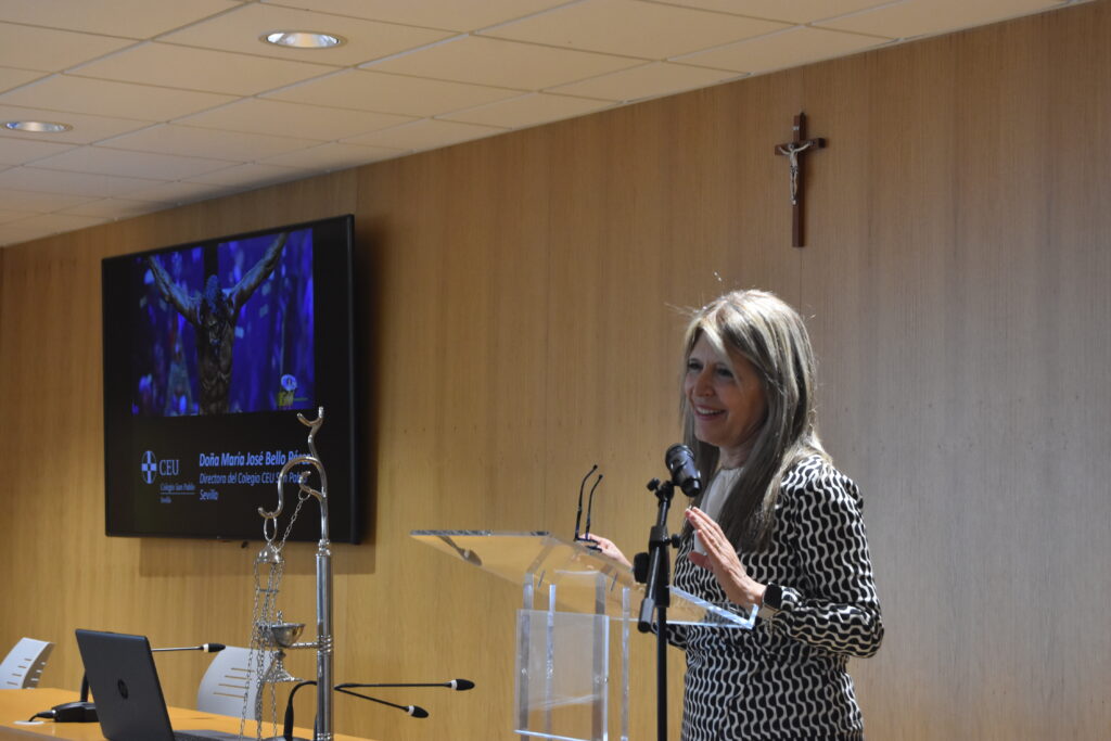 2 DSC 9883 &bull; El Colegio CEU San Pablo Sevilla celebra el acto de Pregón de Semana Santa 2024