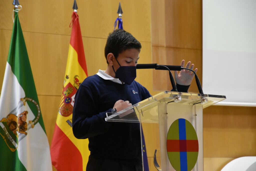 DSC 0776 1 • El Colegio CEU San Pablo Sevilla celebra el Pregón de Semana Santa 2021