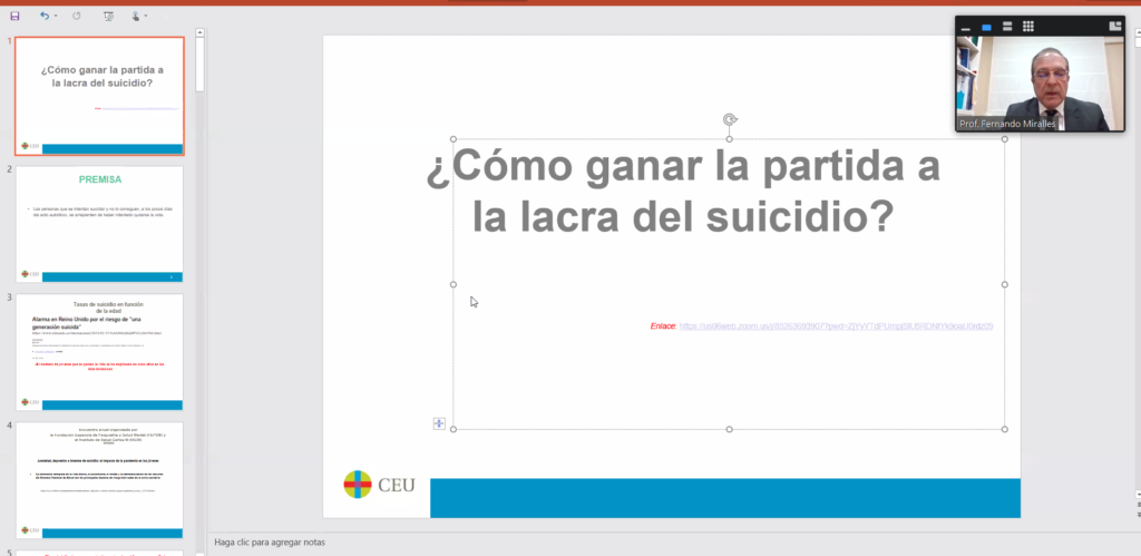 Pantallazo 2 &bull; Fernando Miralles participa en el Aula de familia del Colegio CEU San Pablo Sevilla
