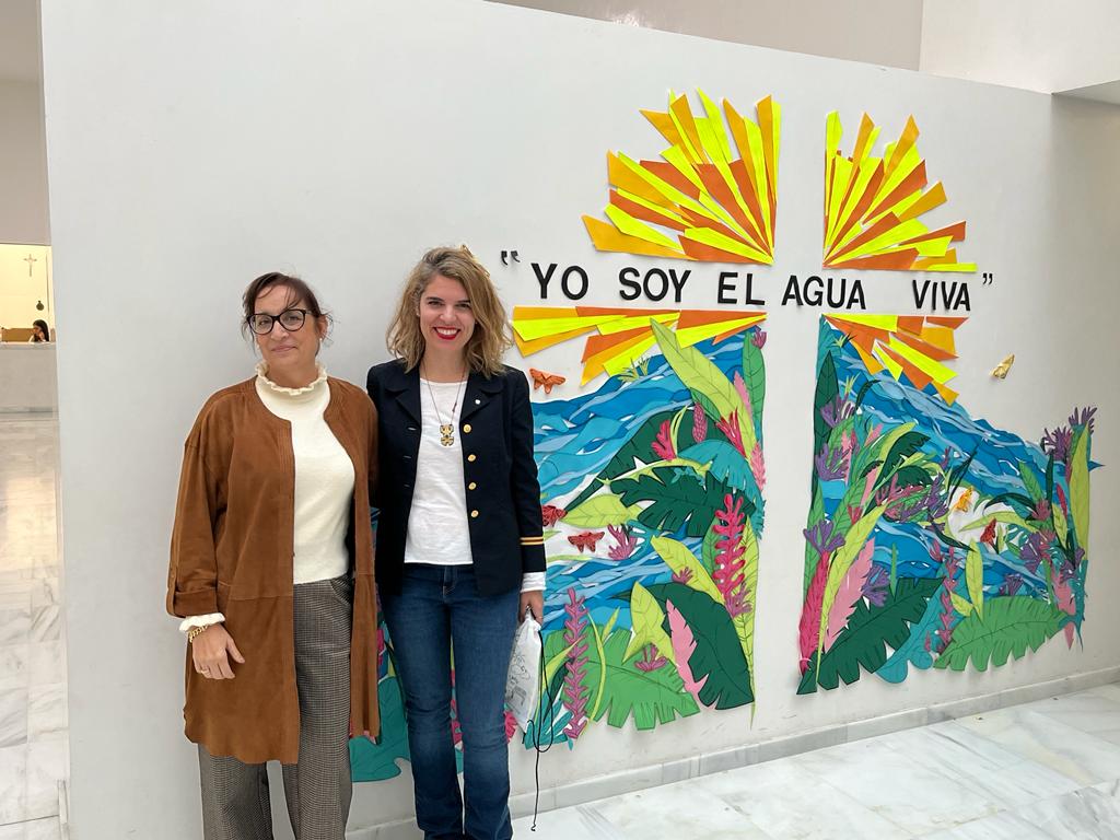 WhatsApp Image 2022 12 14 at 14.31.253 &bull; Vive y deja vivir, título de la sesión impartida por Leire Navaridas en el Colegio CEU San Pablo Sevilla