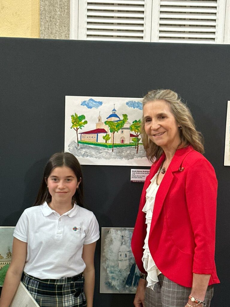 WhatsApp Image 2023 06 06 at 21.01.27 • La alumna María Gómez Rodríguez, finalista en el XXXII Concurso de Pintura Infantil y Juvenil de Patrimonio Nacional para centros escolares