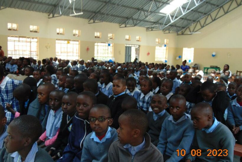 WhatsApp Image 2023 09 21 at 13.53.51 2 &bull; El Colegio Our Lady Help of Christians School en Nairobi (Kenia) ya cuenta con un comedor para sus alumnos gracias a la acción misionera de CEU Andalucía y la Orden de San Juan de Dios