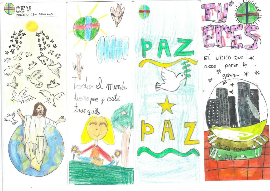 marcapaginas ganadores &bull; El Colegio CEU San Pablo Sevilla entrega los premios de la IX edición del ‘Concurso de Marcapáginas’