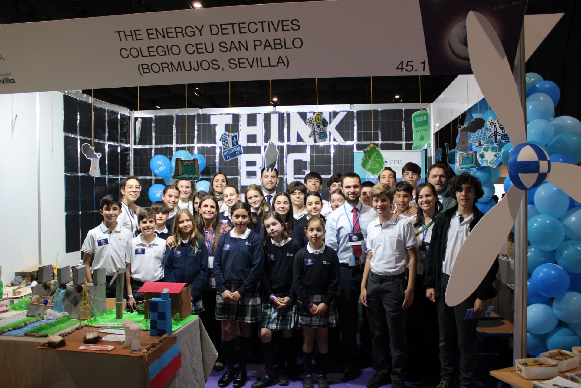 Vocaciones STEAM en acción: el Colegio CEU San Pablo Sevilla en la Feria de la Ciencia 2026 de Fibes