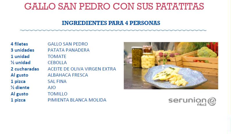 receta1 &bull; Certamen de Villancicos de Educación Primaria en el Colegio CEU San Pablo Sevilla
